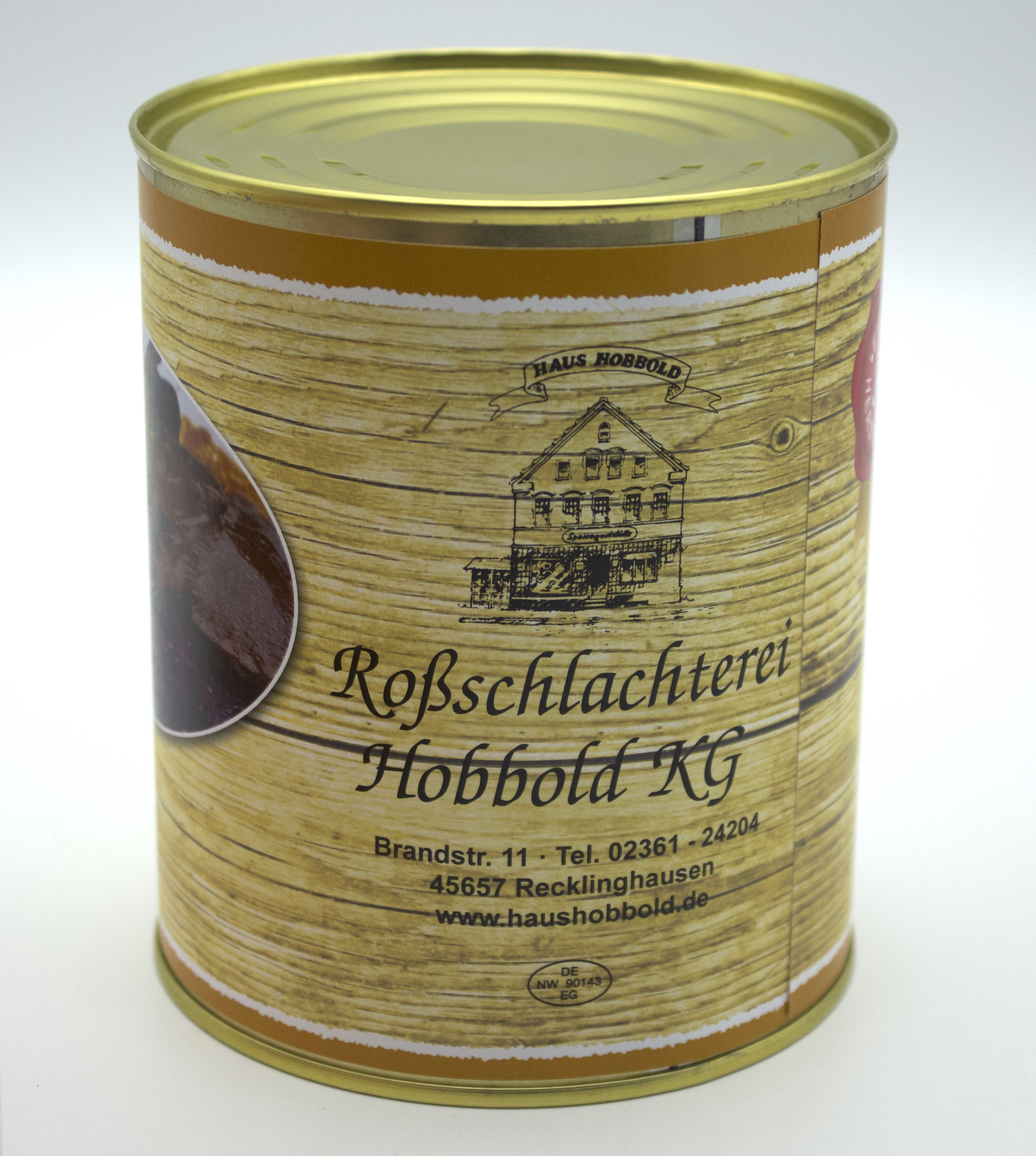 große Dosen eingelegten Sauerbraten nach Hausfrauenart